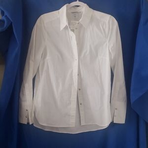 White Button Down Shirt Ladies
